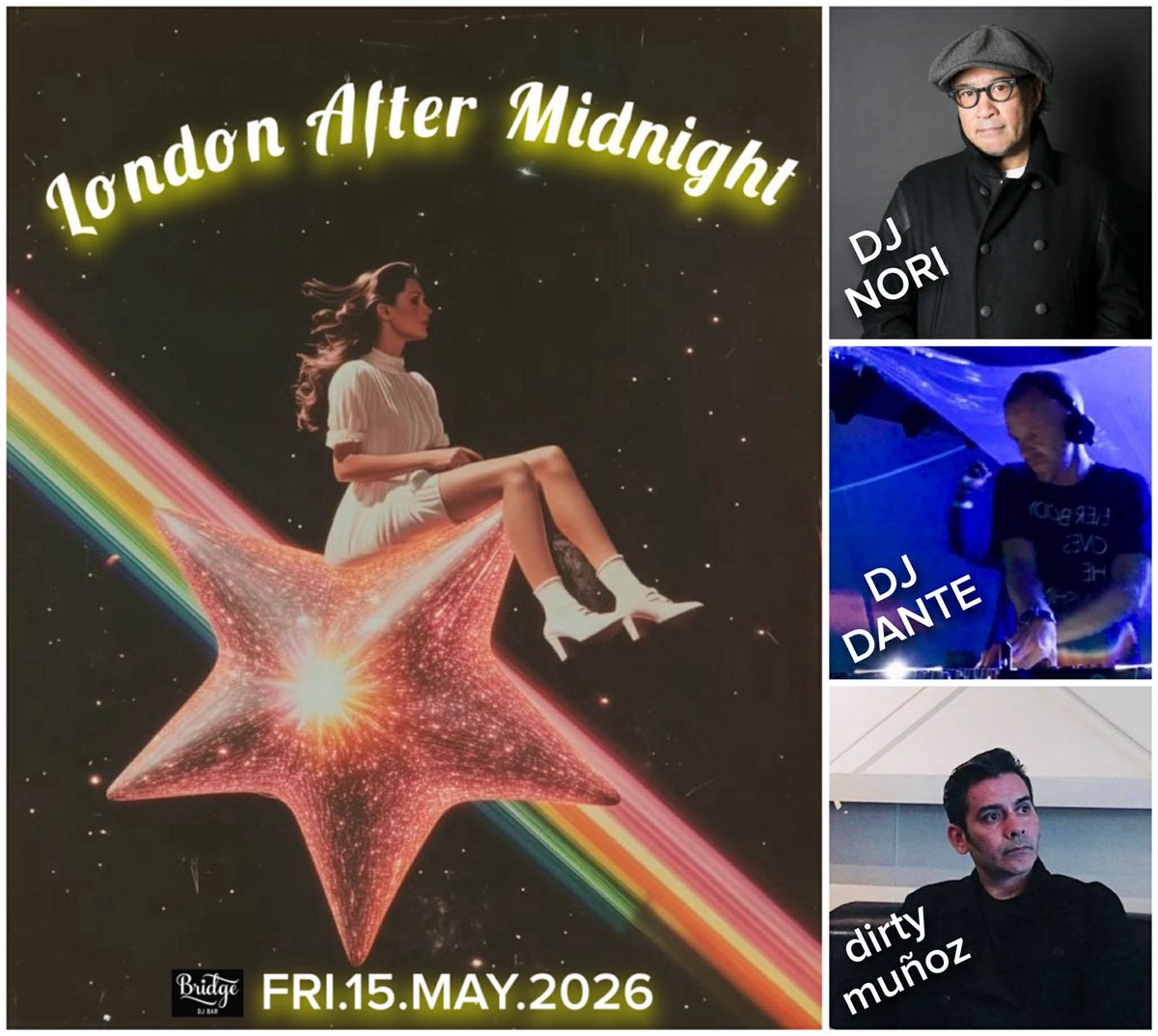 AFTER MIDNIGHT feat. DJ NORI — バーブリッジ渋谷, 5.15（金）